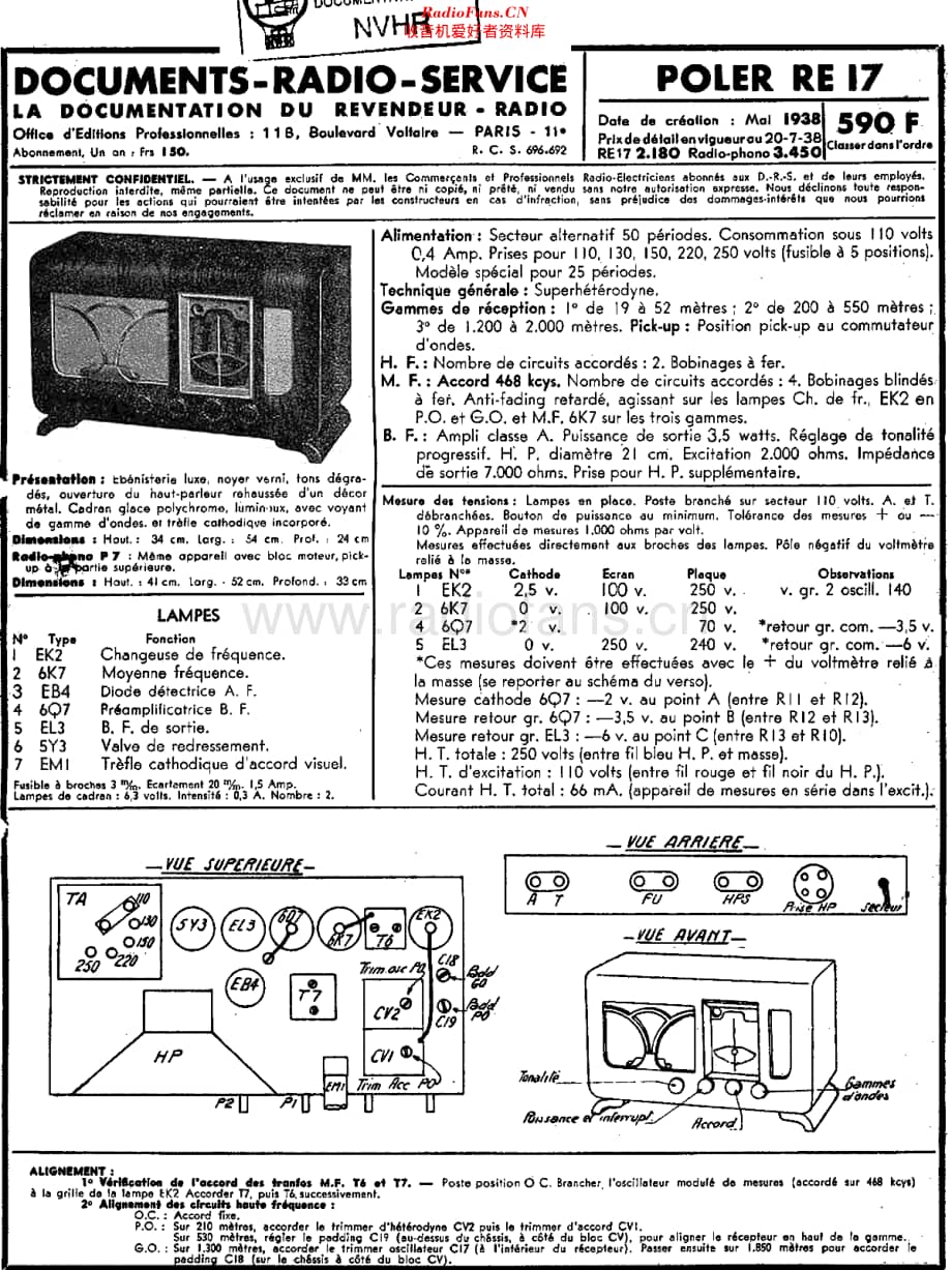 Poler_RE17维修电路原理图.pdf_第1页