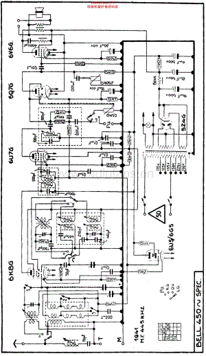 Radiobell_450ASpecial维修电路原理图.pdf
