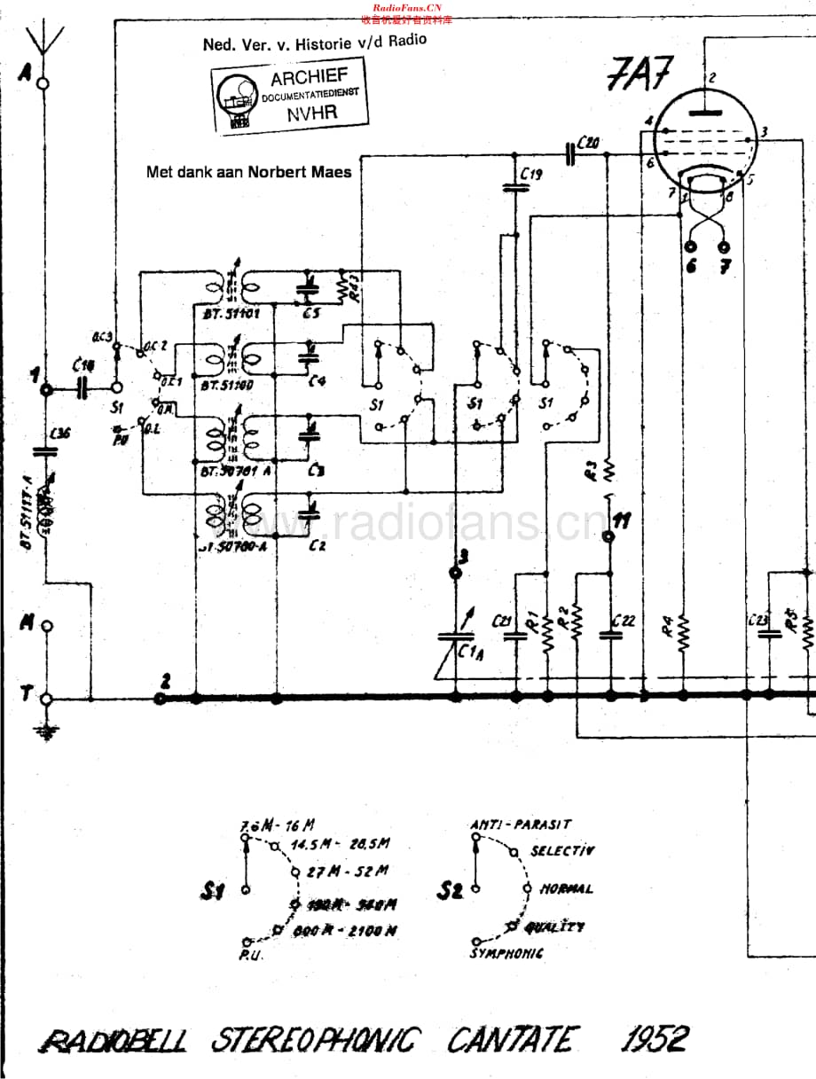 Radiobell_StereophonicCantate维修电路原理图.pdf_第1页