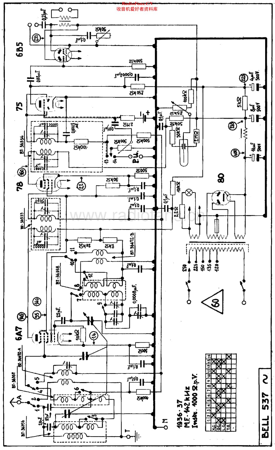 Radiobell_537A维修电路原理图.pdf_第2页