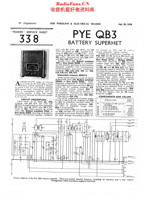 Pye_QB3维修电路原理图.pdf