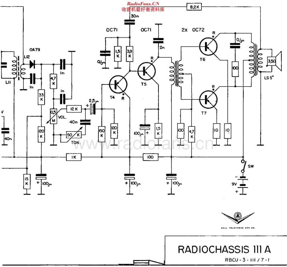 Radiobell_111A维修电路原理图.pdf_第2页