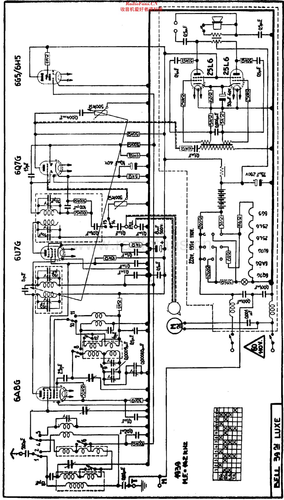 Radiobell_39U维修电路原理图.pdf_第1页