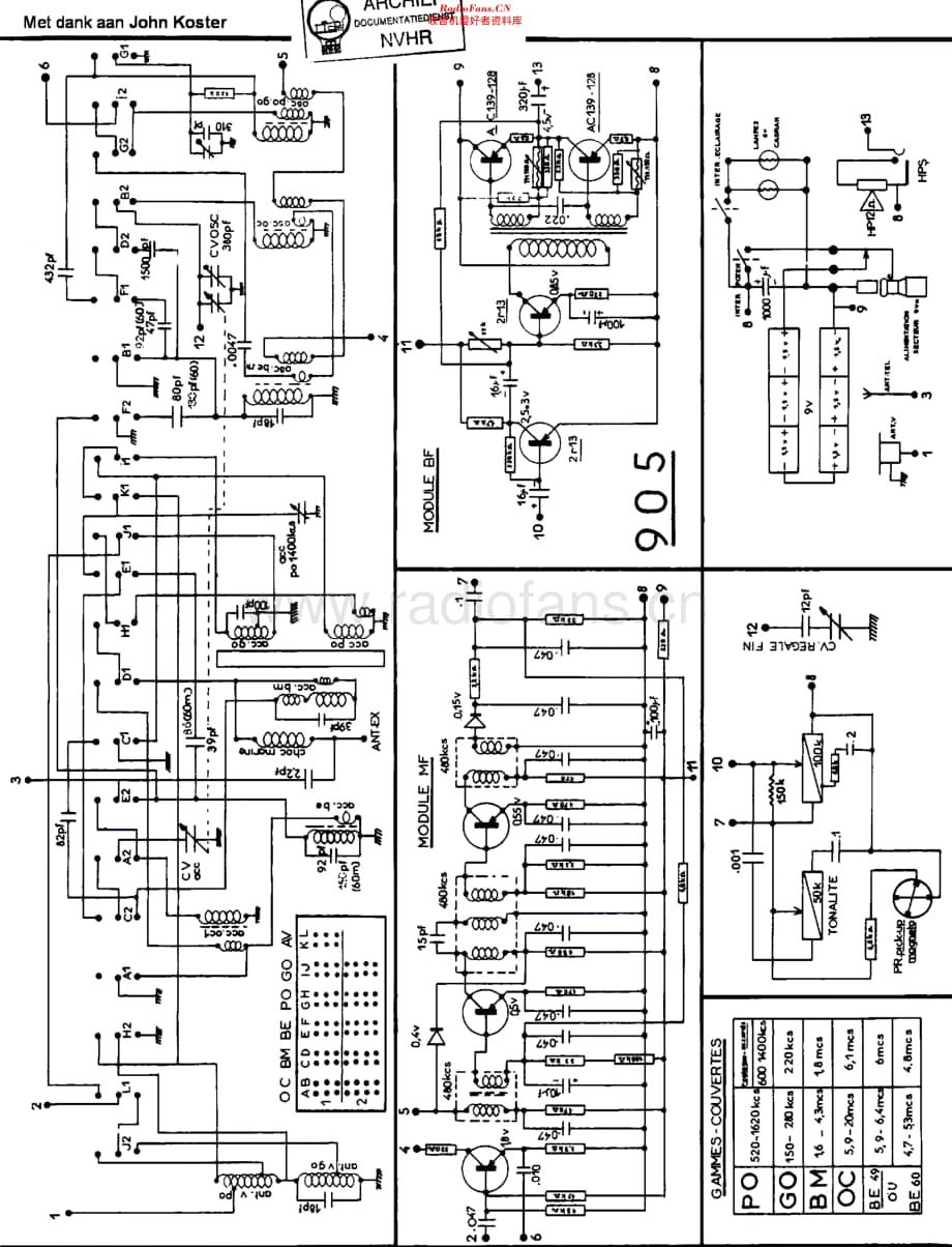 Pygmy_905维修电路原理图.pdf_第1页