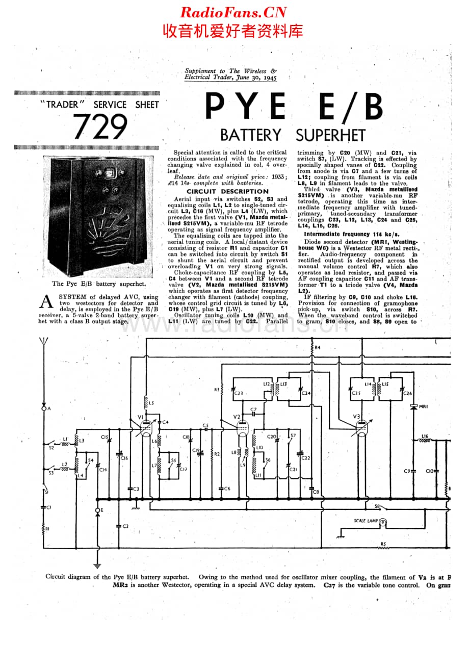 Pye_EB维修电路原理图.pdf_第1页