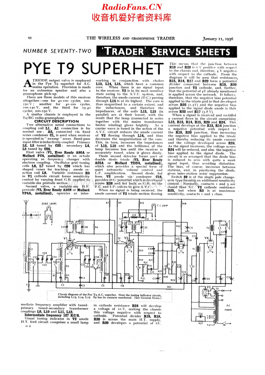 Pye_T9维修电路原理图.pdf_第1页