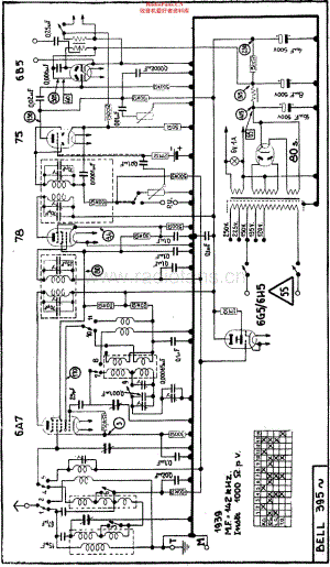 Radiobell_395A维修电路原理图.pdf