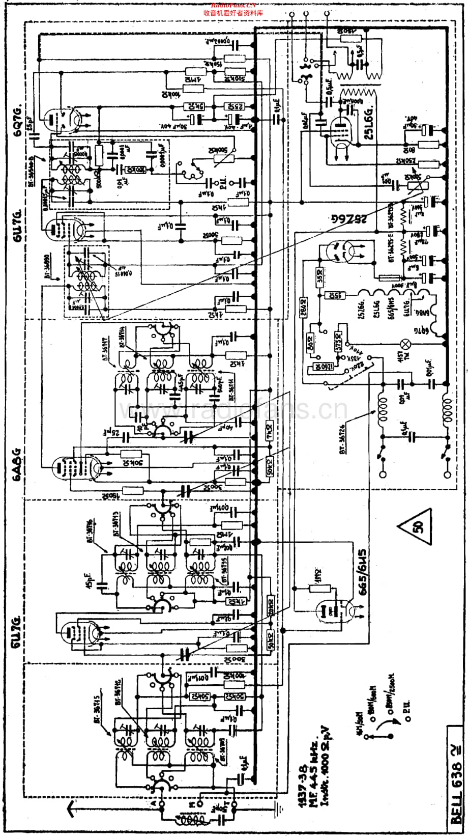 Radiobell_638U维修电路原理图.pdf_第1页