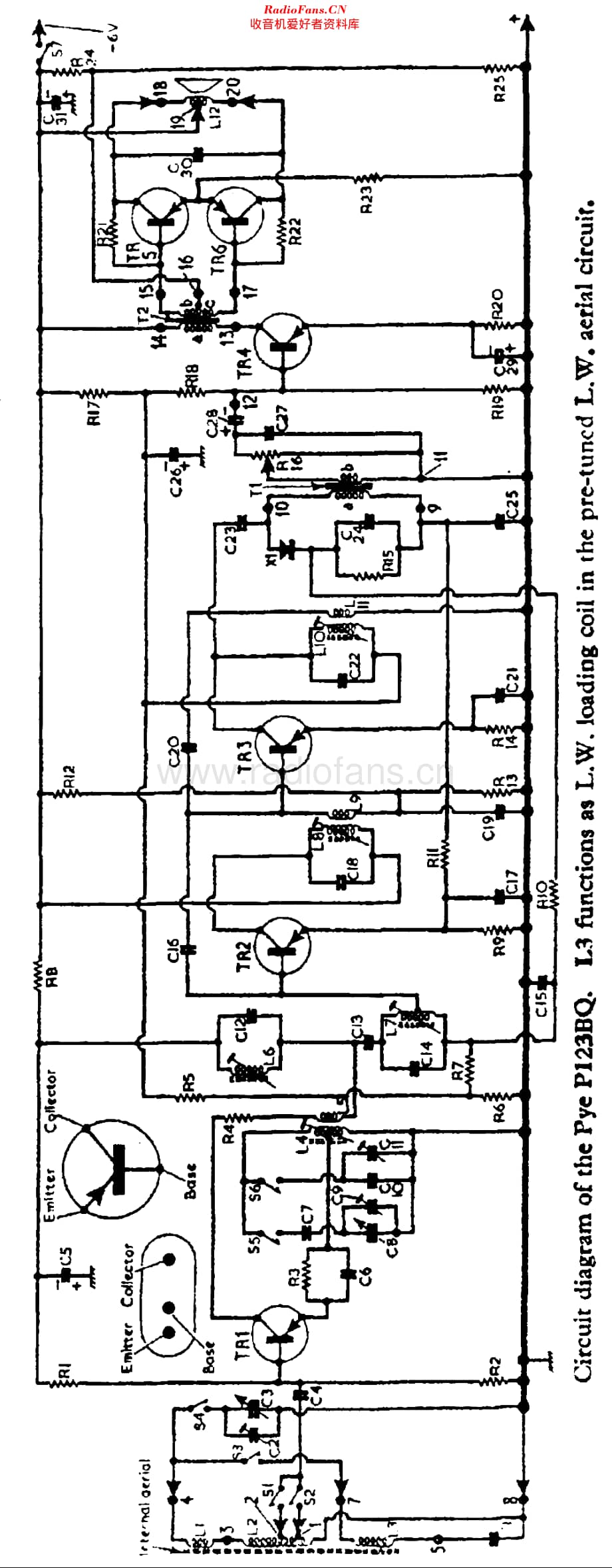 Pye_P123BQ维修电路原理图.pdf_第1页