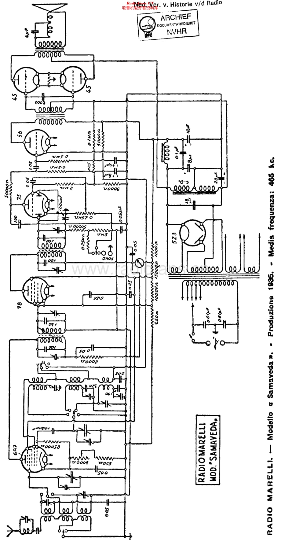 Radiomarelli_Samaveda维修电路原理图.pdf_第1页