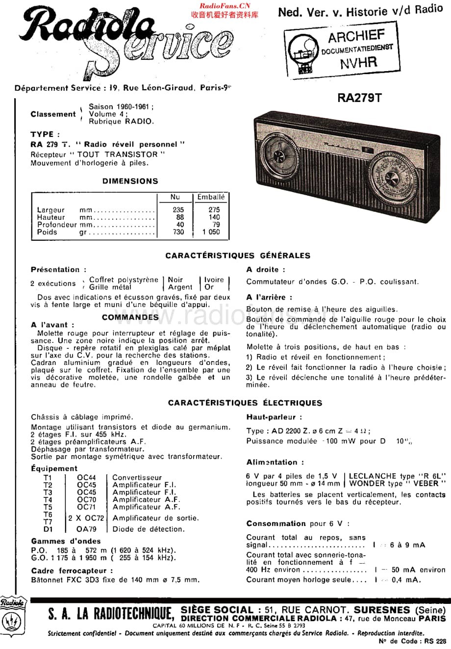 Radiola_RA279T维修电路原理图.pdf_第1页