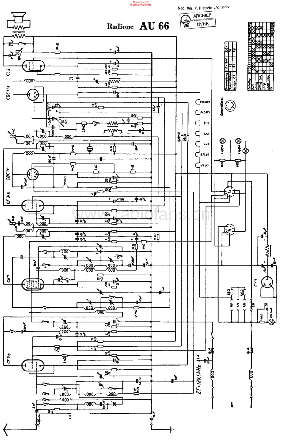 Radione_AU66维修电路原理图.pdf_第1页