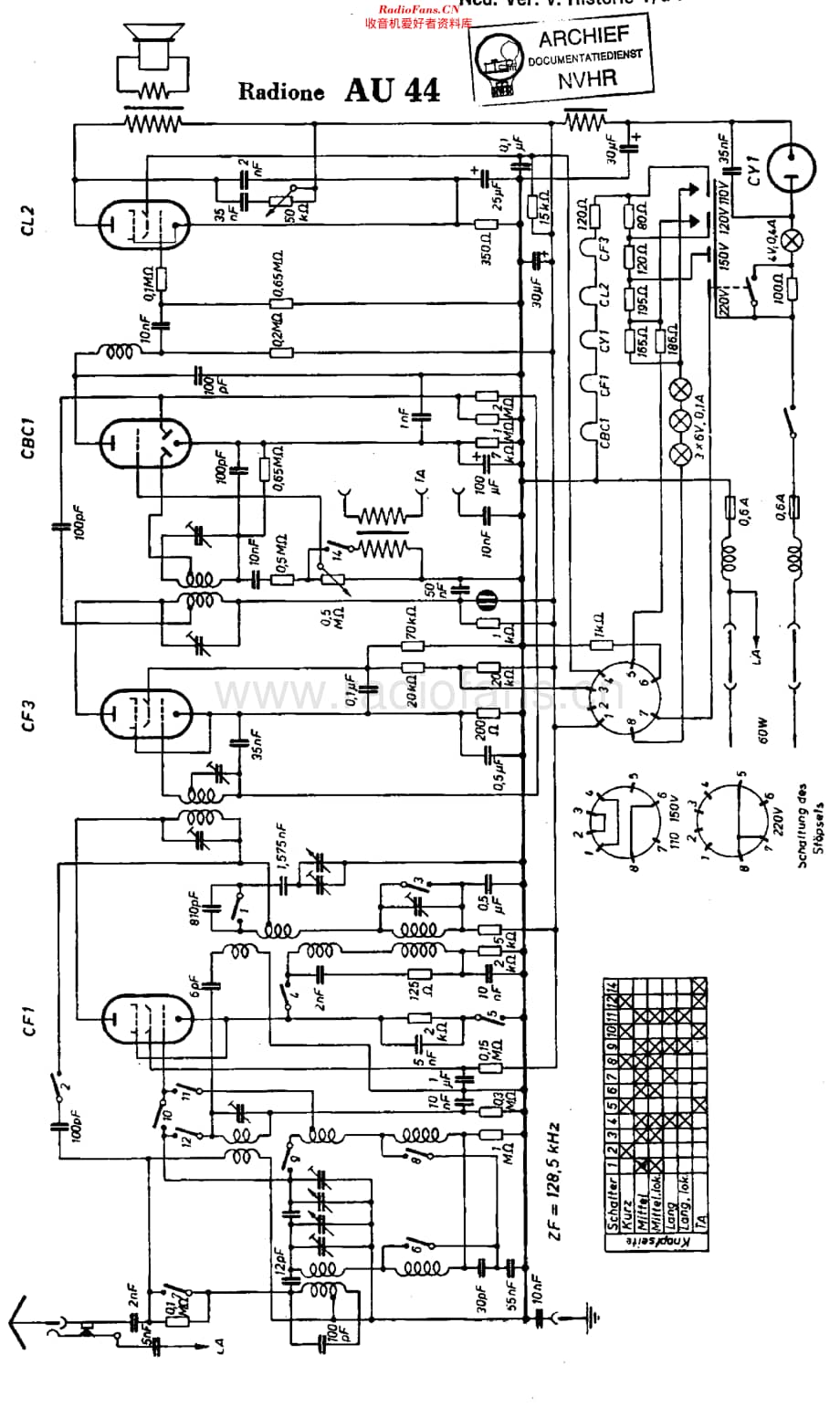 Radione_AU44维修电路原理图.pdf_第1页