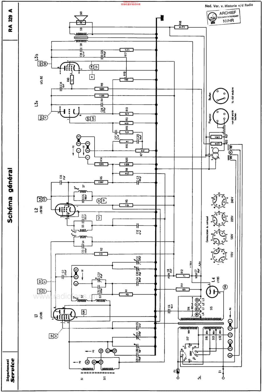 Radiola_RA329A维修电路原理图.pdf_第3页