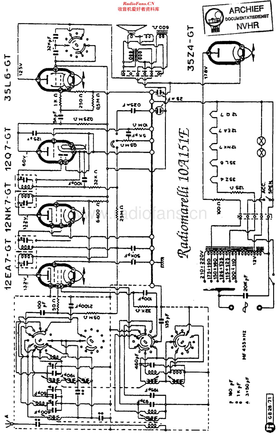 Radiomarelli_10A151E维修电路原理图.pdf_第1页