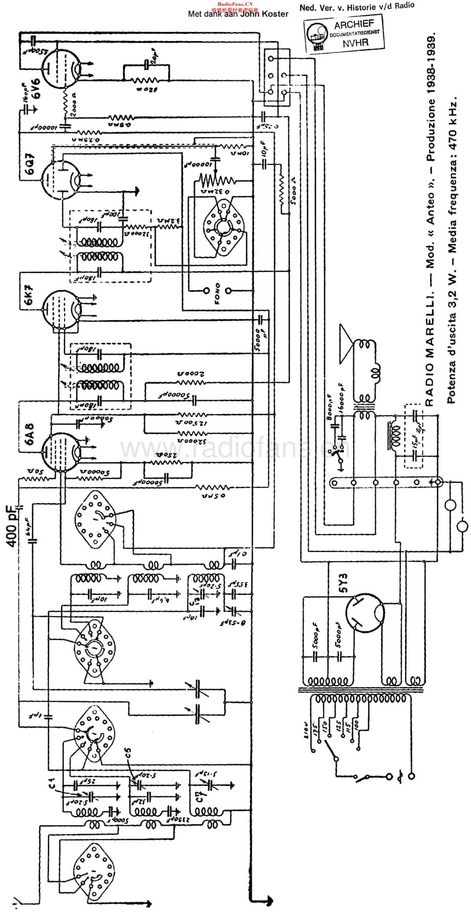 Radiomarelli_Anteo维修电路原理图.pdf_第1页