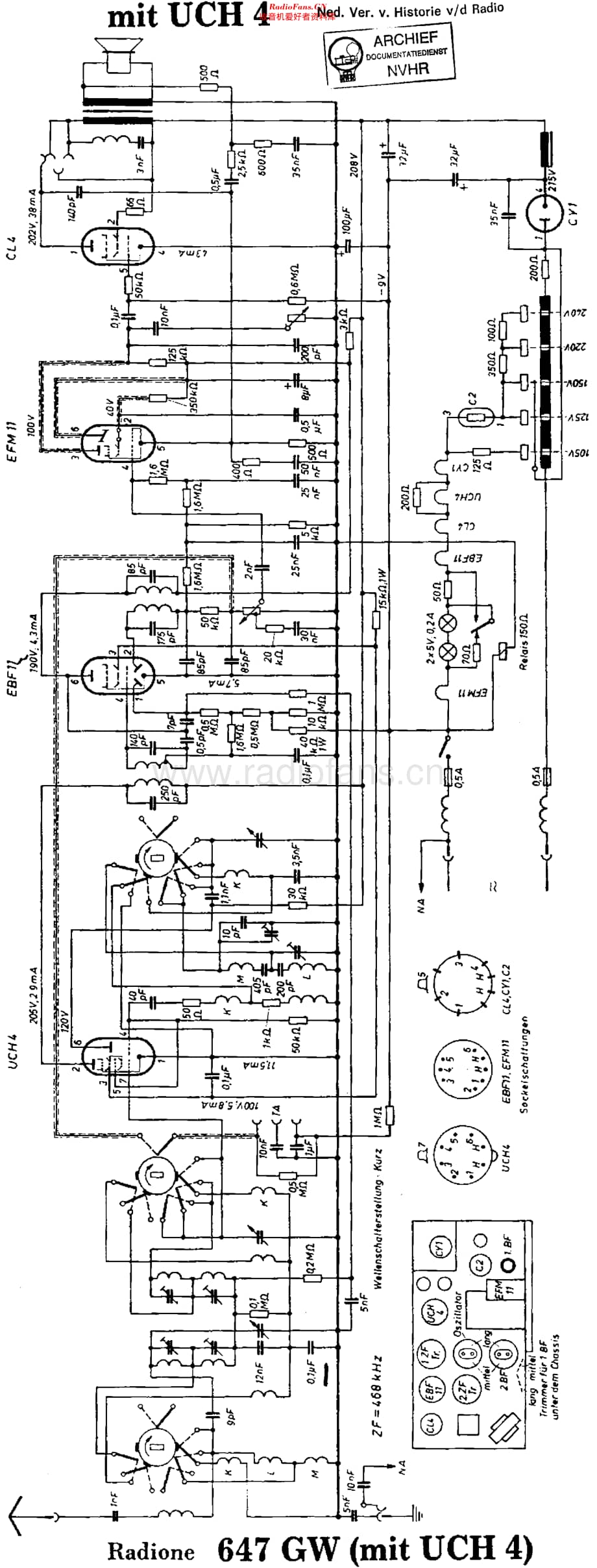 Radione_647GW维修电路原理图.pdf_第1页