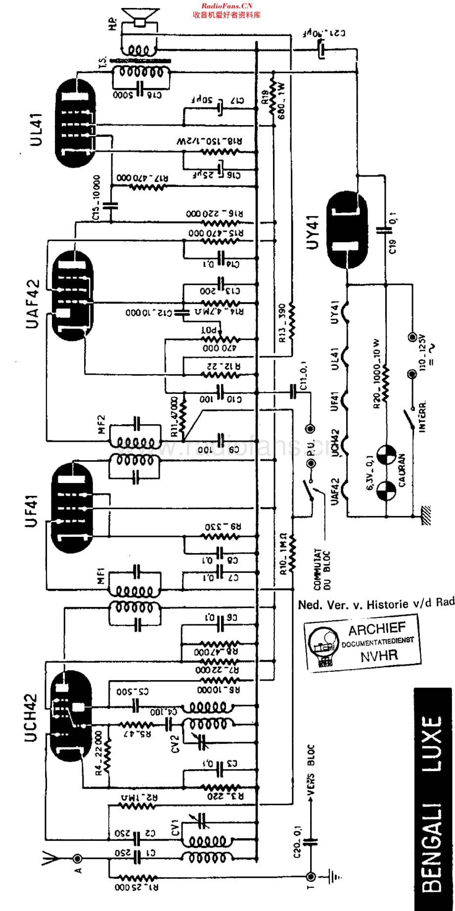 RadioStLazare_BengaliLuxe维修电路原理图.pdf_第1页