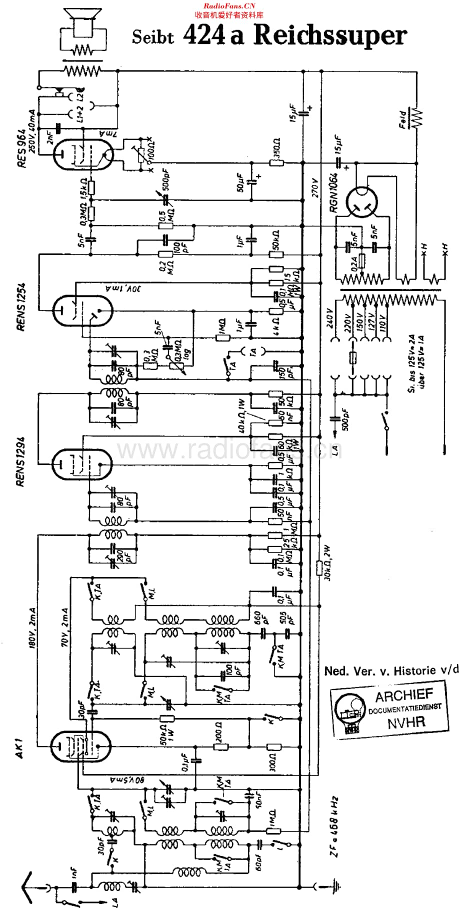 Seibt_424A维修电路原理图.pdf_第1页