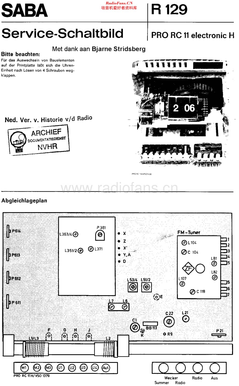 Saba_RC11维修电路原理图.pdf_第1页