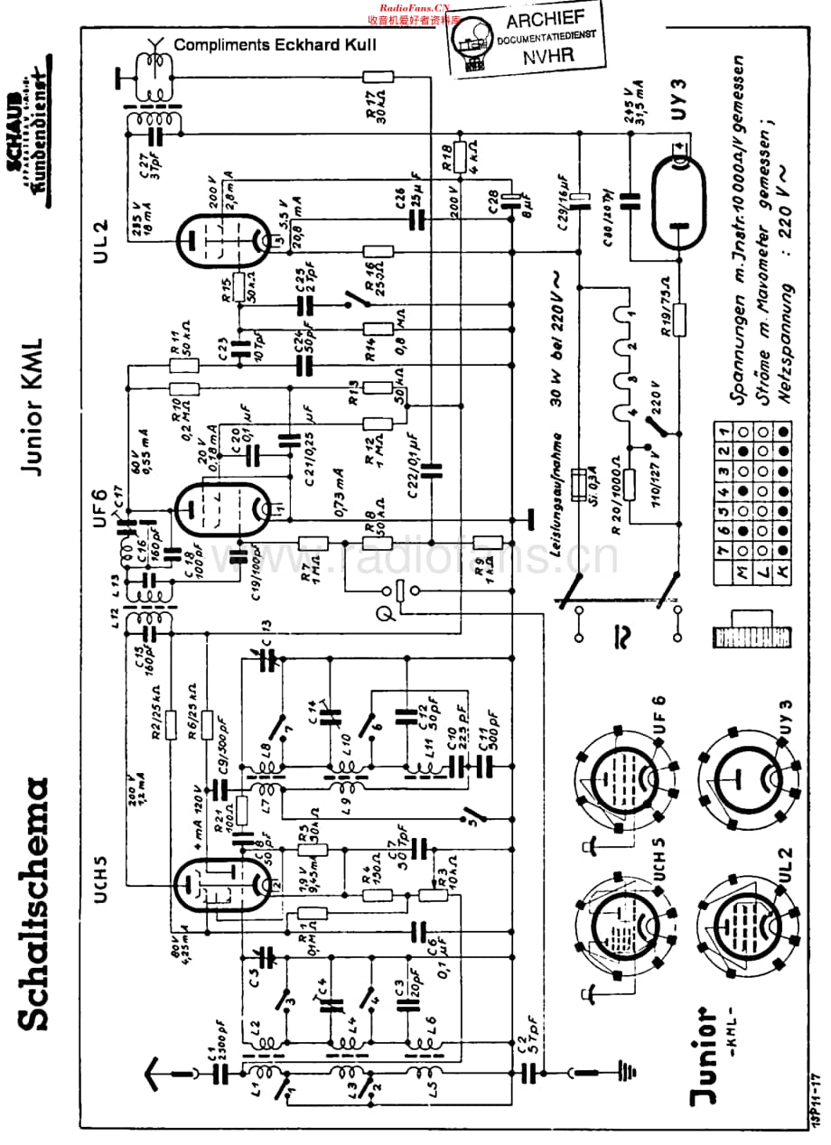 Schaub_JuniorKML维修电路原理图.pdf_第1页