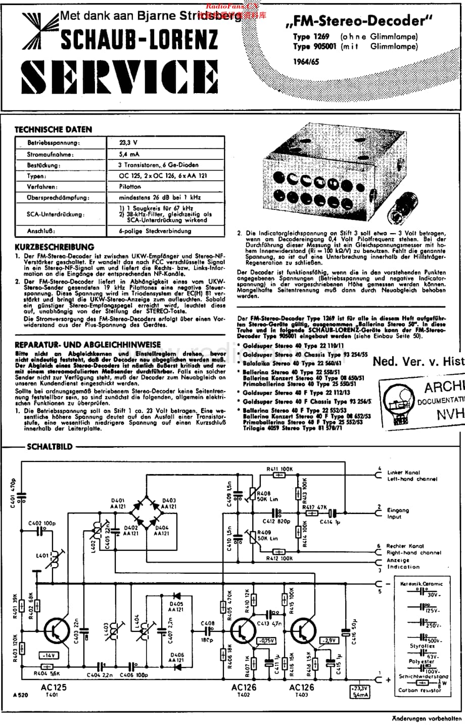 SchaubLorenz_1269维修电路原理图.pdf_第1页