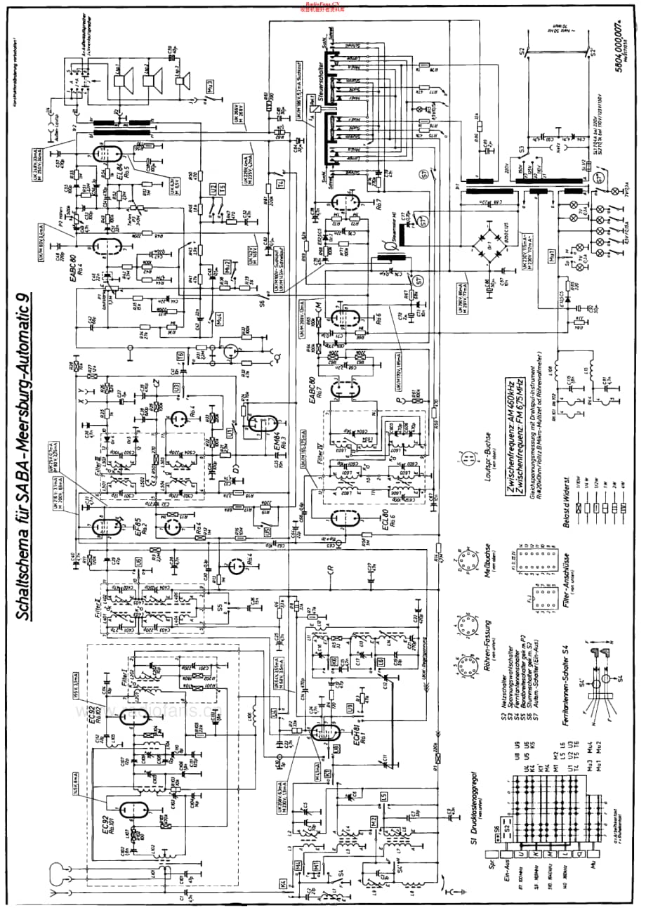 Saba_Meersburg9维修电路原理图.pdf_第3页