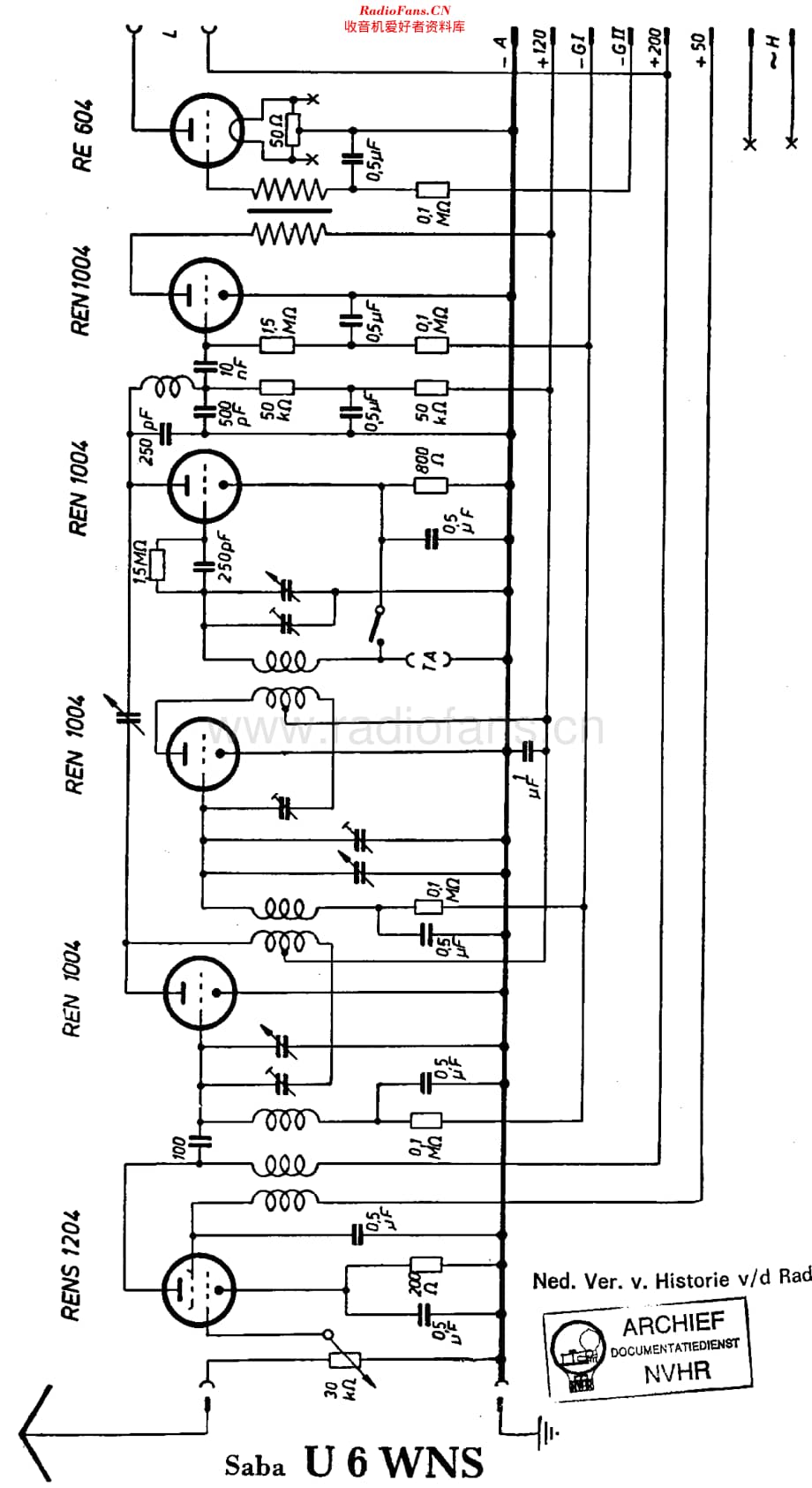 Saba_U6WNS维修电路原理图.pdf_第1页