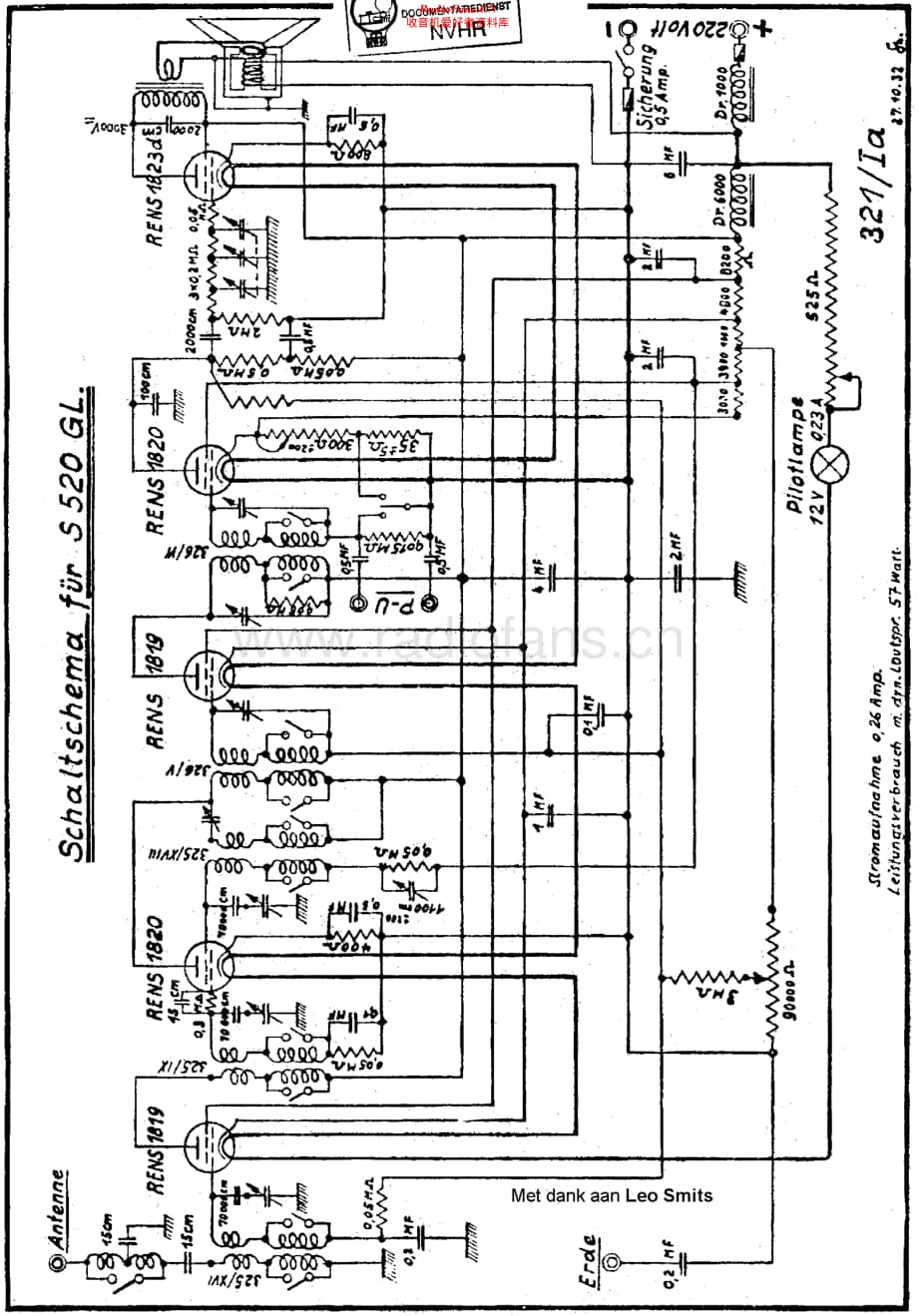 Saba_520GL维修电路原理图.pdf_第1页