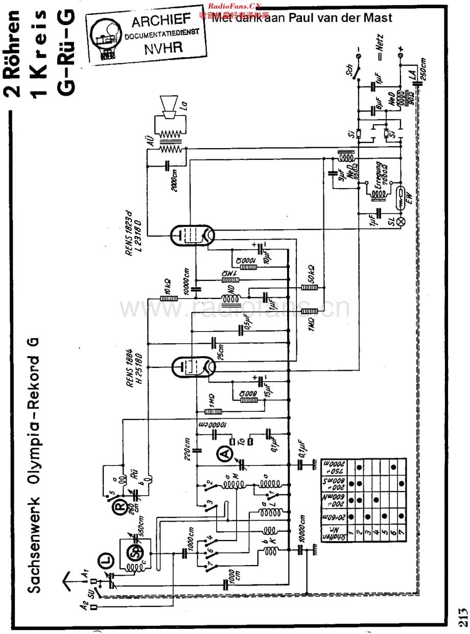 Sachsenwerk_OlympiaG维修电路原理图.pdf_第1页