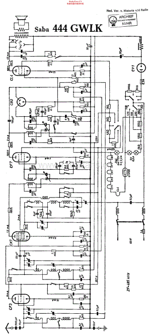 Saba_444GWLK维修电路原理图.pdf