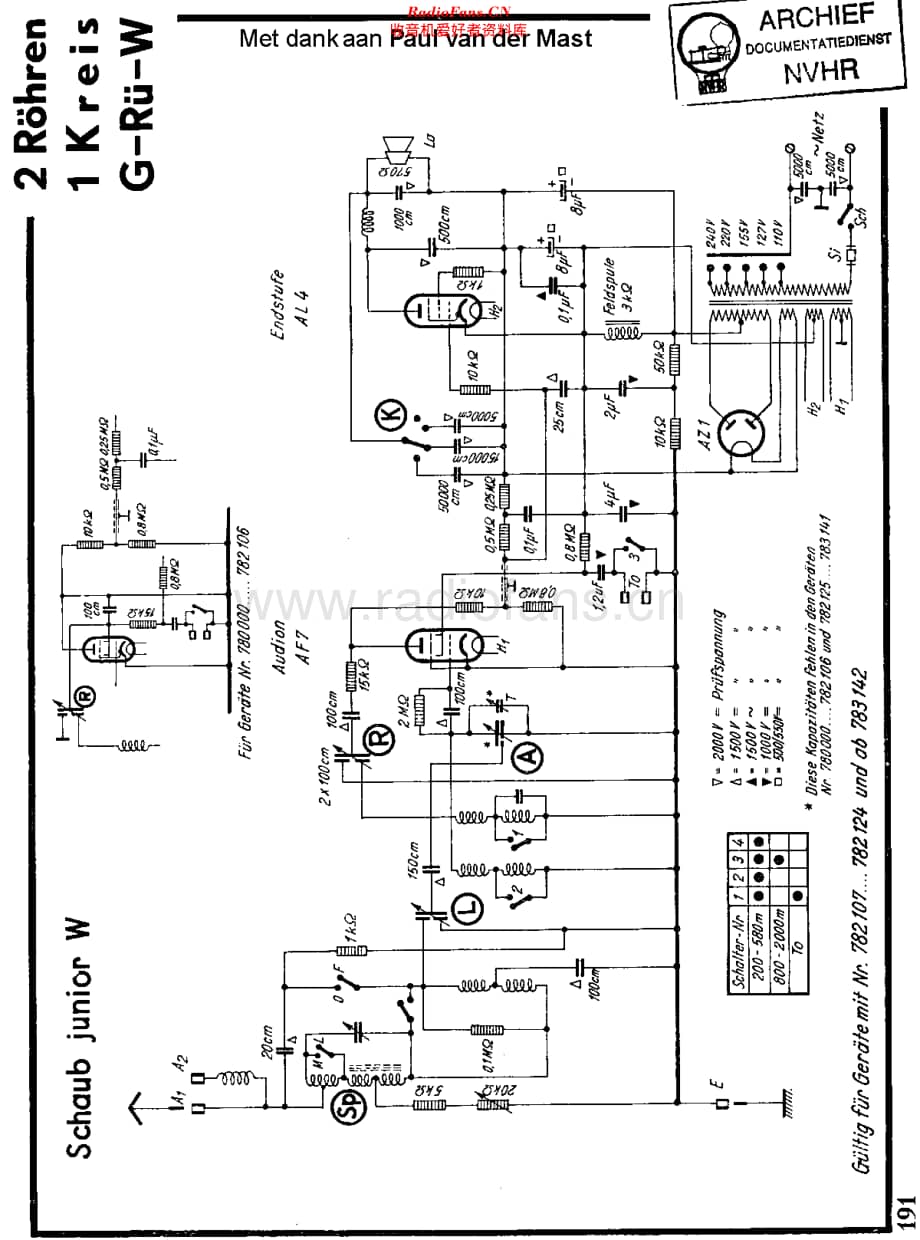 Schaub_JuniorW维修电路原理图.pdf_第1页