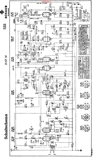 Schaub_3157W维修电路原理图.pdf