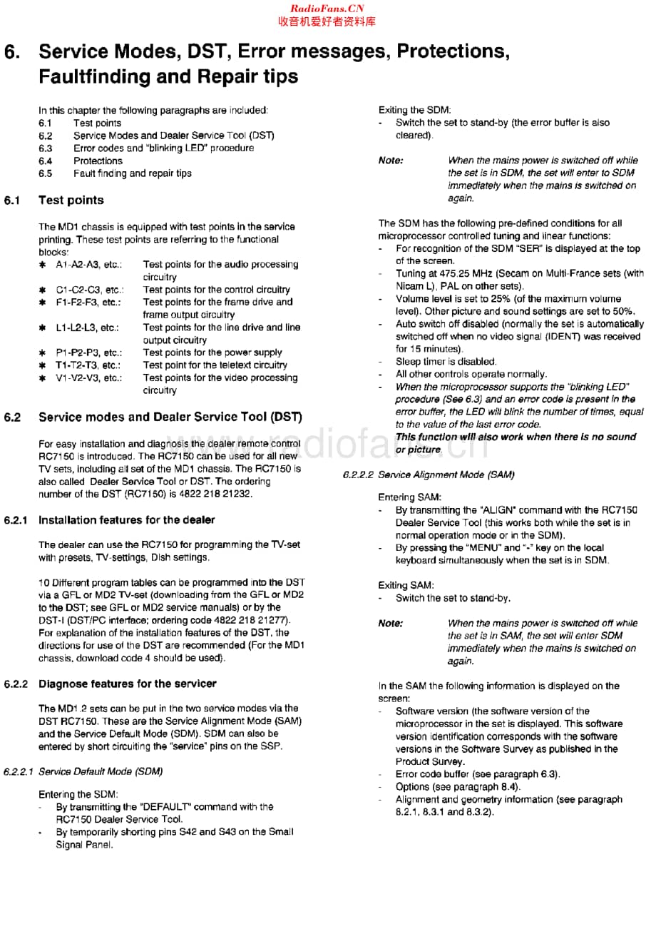 Saba_PSP350维修电路原理图.pdf_第3页