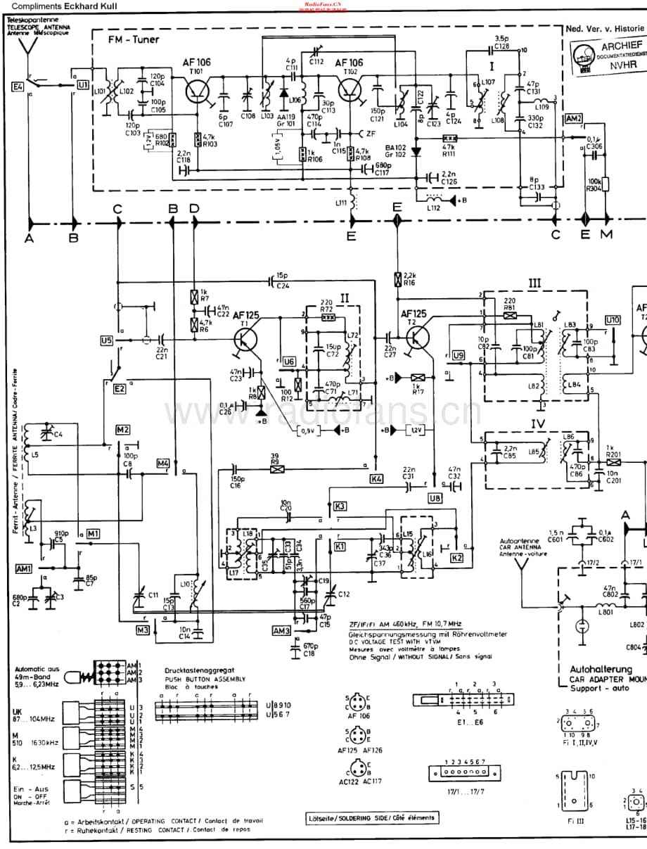 Saba_Transatlantic16维修电路原理图.pdf_第1页