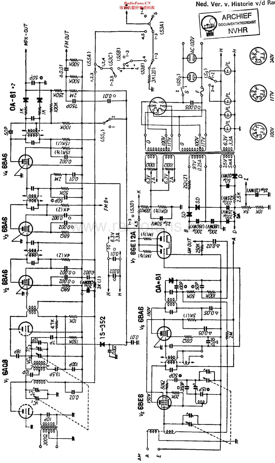 Sansui_500维修电路原理图.pdf_第1页