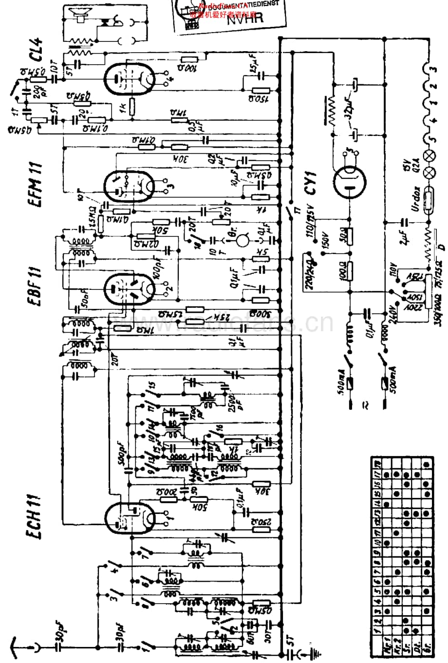 Saba_458GWK维修电路原理图.pdf_第1页