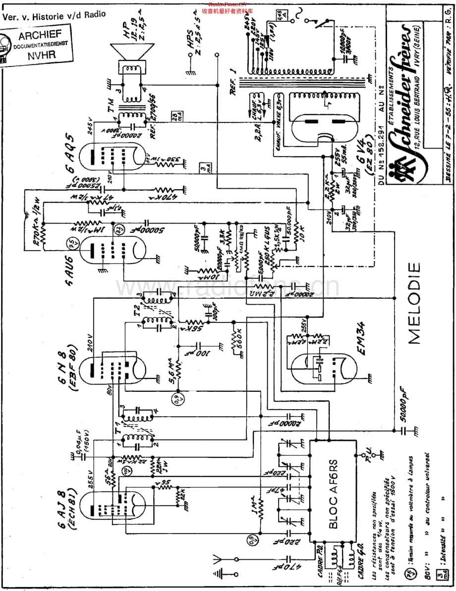 Schneider_Melodie56维修电路原理图.pdf_第1页