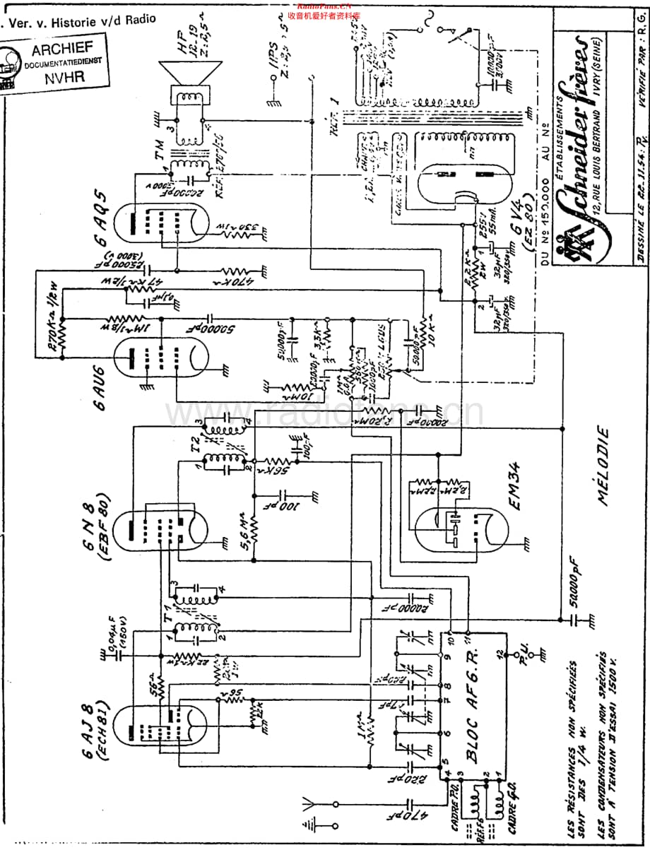 Schneider_Melodie维修电路原理图.pdf_第1页