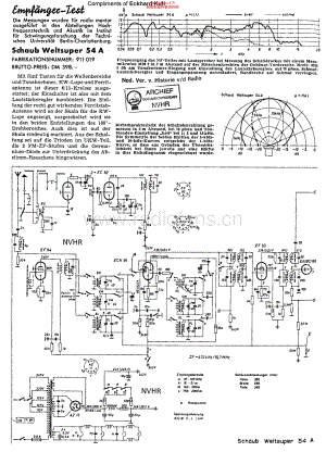 Schaub_Weltsuper54A维修电路原理图.pdf