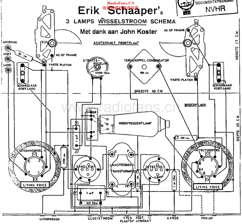 Schaaper_3LampsWisselstroom维修电路原理图.pdf_第1页