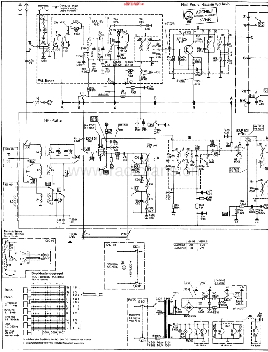 Saba_160US维修电路原理图.pdf_第1页