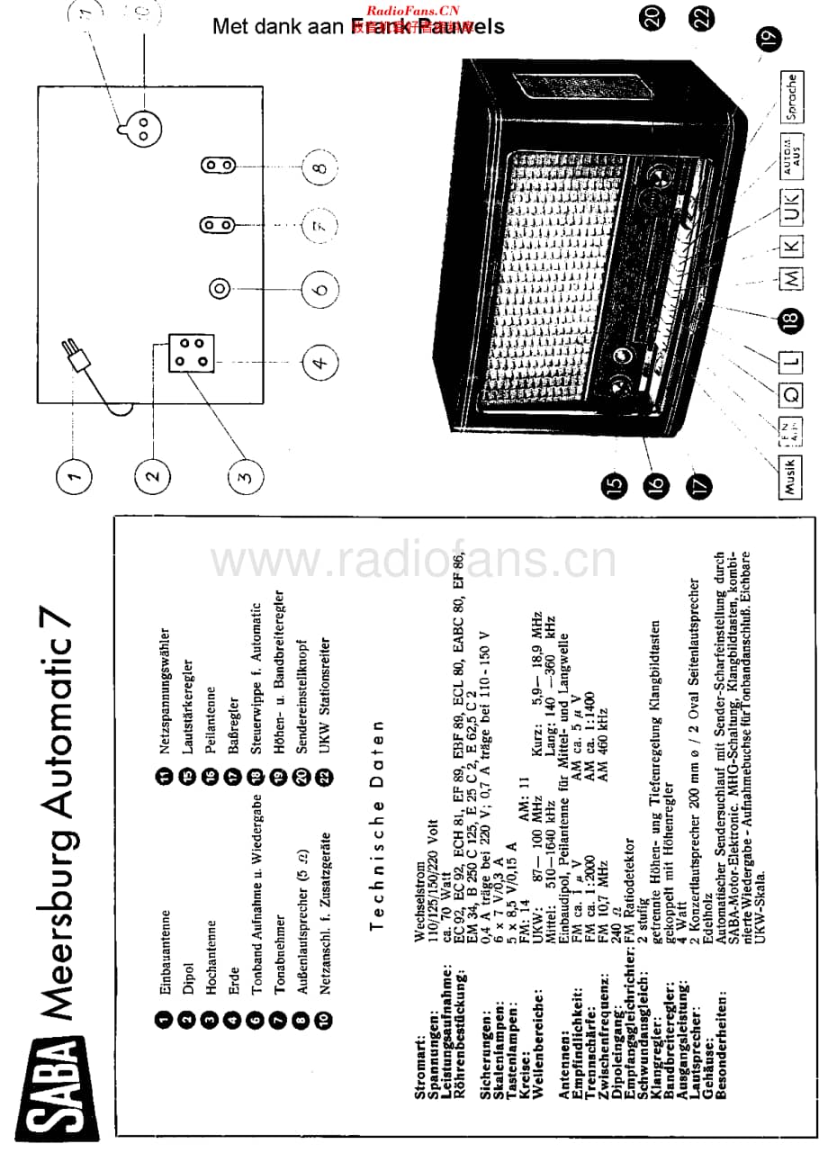 Saba_Meersburg7维修电路原理图.pdf_第1页