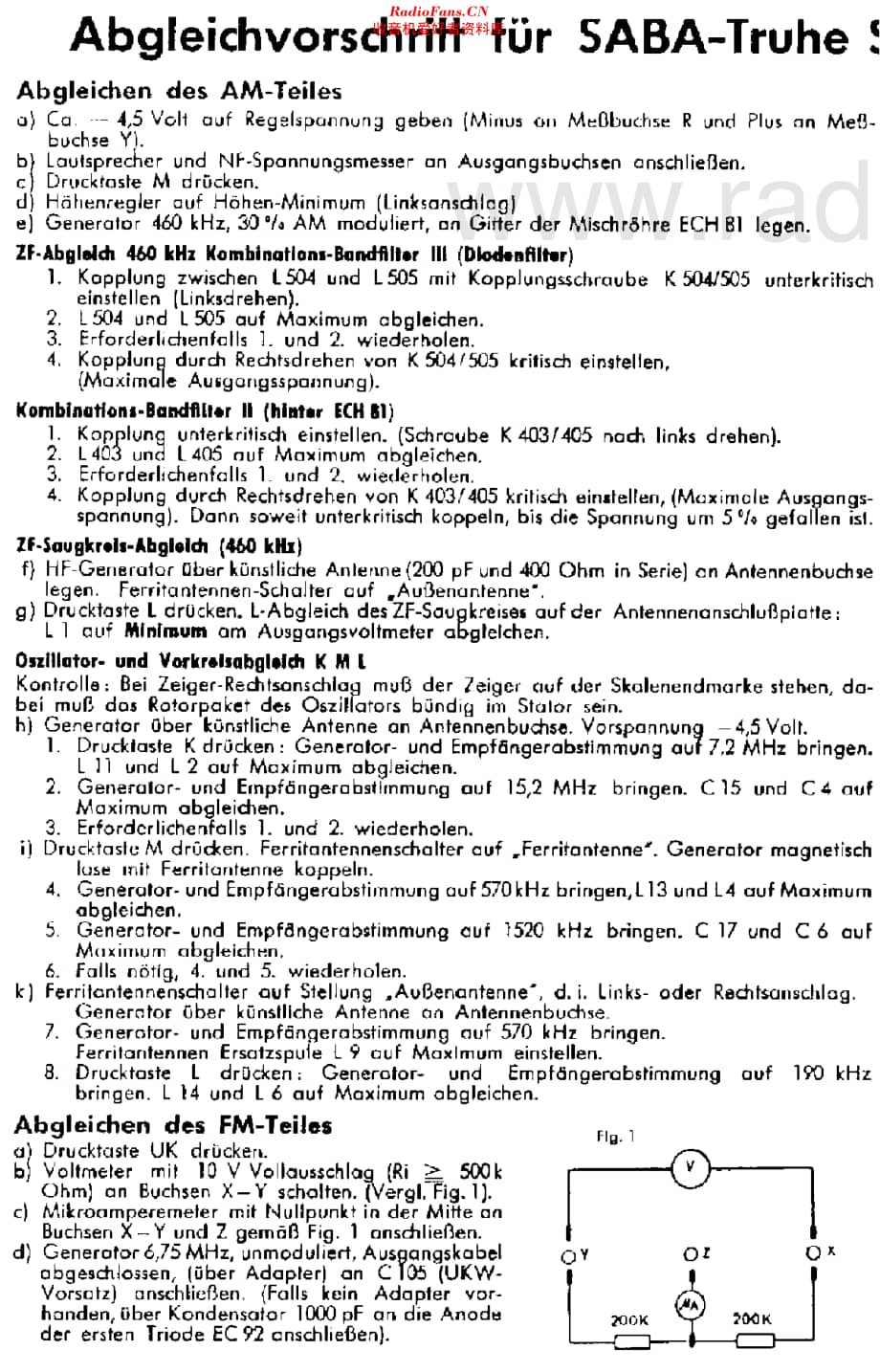 Saba_Schwarzwald100维修电路原理图.pdf_第3页