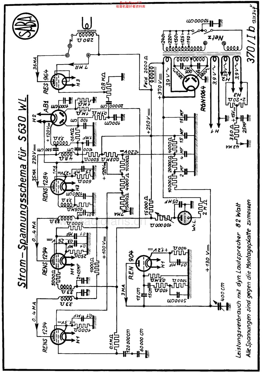 Saba_630WL维修电路原理图.pdf_第3页