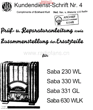 Saba_1934维修电路原理图.pdf