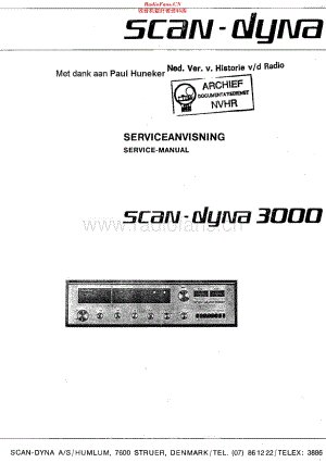 ScanDyna_3000维修电路原理图.pdf