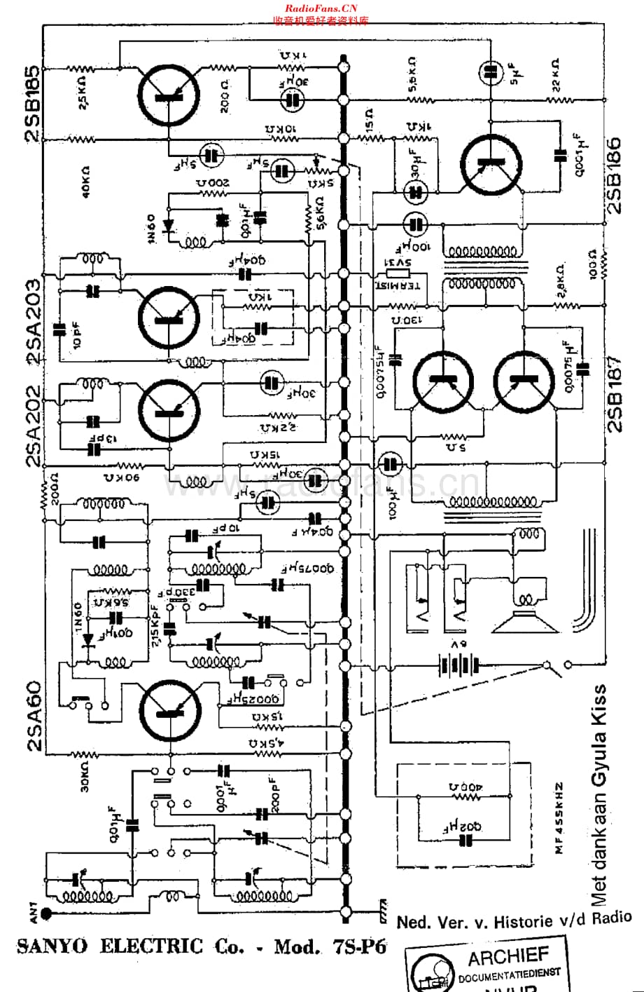 Sanyo_7SP6维修电路原理图.pdf_第1页