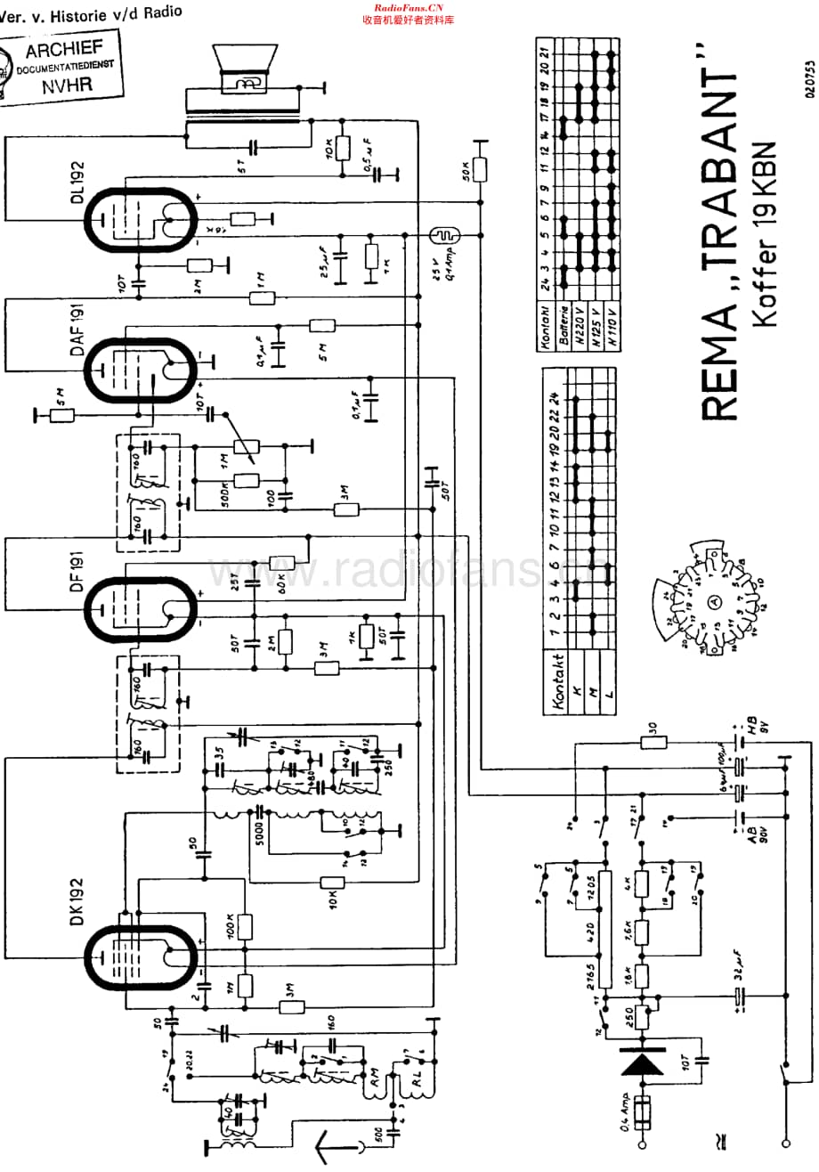 Rema_Trabant维修电路原理图.pdf_第1页