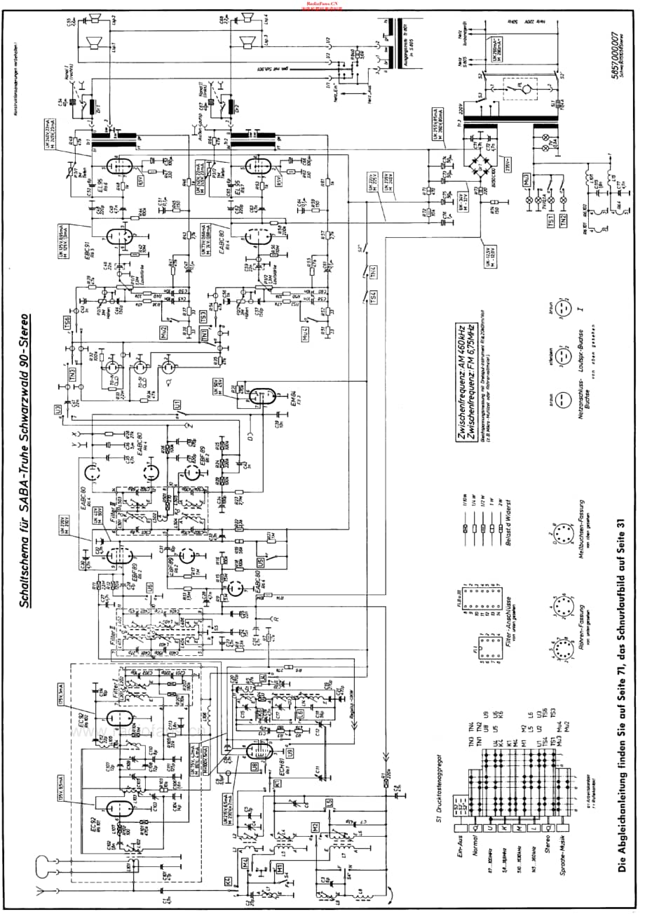 Saba_Schwarzwald90维修电路原理图.pdf_第3页